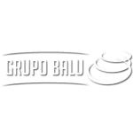 logo blanco Grupo Balu